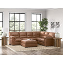  Manufacturer Color_Caramel  -- WillowBend Leather Look Ottoman IMAGE 5