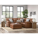  Manufacturer Color_Caramel  -- WillowBend Leather Look Ottoman IMAGE 6