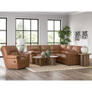  Manufacturer Color_Caramel  -- WillowBend Rocker Leather Look Recliner IMAGE 8