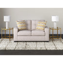  Manufacturer Color_Stone  -- Larimer Stationary Fabric Loveseat IMAGE 5