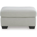  Manufacturer Color_Smoke  -- Greenbriar Fabric Ottoman IMAGE 2