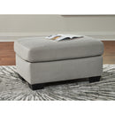  Manufacturer Color_Smoke  -- Greenbriar Fabric Ottoman IMAGE 4