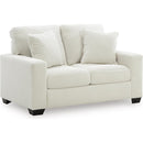  Manufacturer Color_Ivory  -- Greenbriar Stationary Fabric Loveseat IMAGE 1