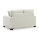  Manufacturer Color_Ivory  -- Greenbriar Stationary Fabric Loveseat IMAGE 3