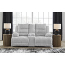  Manufacturer Color_Alloy  -- Falls Power Reclining Fabric Loveseat with Console IMAGE 5