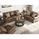  Manufacturer Color_Earth  -- Chasemore Stationary Leather Look Loveseat IMAGE 8