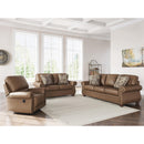  Manufacturer Color_Earth  -- Chasemore Stationary Leather Look Sofa IMAGE 11