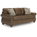  Manufacturer Color_Earth  -- Chasemore Stationary Leather Look Sofa IMAGE 1