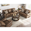  Manufacturer Color_Earth  -- Chasemore Swivel Glider Leather Look Recliner IMAGE 10