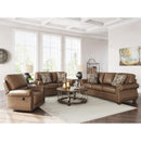  Manufacturer Color_Earth  -- Chasemore Swivel Glider Leather Look Recliner IMAGE 13