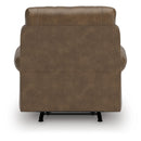  Manufacturer Color_Earth  -- Chasemore Swivel Glider Leather Look Recliner IMAGE 6