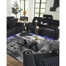  Manufacturer Color_Black  -- Forest Lake Power Fabric Recliner IMAGE 12