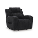  Manufacturer Color_Black  -- Forest Lake Power Fabric Recliner IMAGE 1