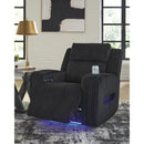  Manufacturer Color_Black  -- Forest Lake Power Fabric Recliner IMAGE 7