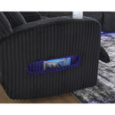  Manufacturer Color_Black  -- Forest Lake Power Reclining Fabric Sofa IMAGE 11