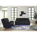  Manufacturer Color_Black  -- Forest Lake Power Reclining Fabric Sofa IMAGE 15