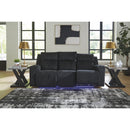  Manufacturer Color_Black  -- Forest Lake Power Reclining Fabric Sofa IMAGE 5