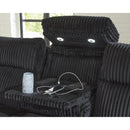  Manufacturer Color_Black  -- Forest Lake Power Reclining Fabric Sofa IMAGE 7