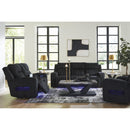  Manufacturer Color_Black  -- Forest Lake Power Reclining Fabric Loveseat with Console IMAGE 16