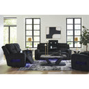  Manufacturer Color_Black  -- Forest Lake Power Reclining Fabric Loveseat with Console IMAGE 19