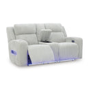  Forest Lake PC6420318 Power Reclining Loveseat with Console and Adjustable Headrest IMAGE 2