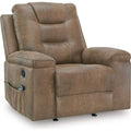  Manufacturer Color_Earth  -- Stockworth Rocker Leather Look Recliner IMAGE 1