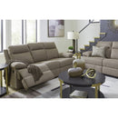  Manufacturer Color_Mocha  -- Side Swipe Reclining Fabric Loveseat IMAGE 12
