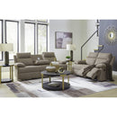  Manufacturer Color_Mocha  -- Side Swipe Reclining Fabric Loveseat IMAGE 16