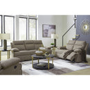  Manufacturer Color_Mocha  -- Side Swipe Reclining Fabric Loveseat IMAGE 18