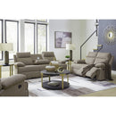  Manufacturer Color_Mocha  -- Side Swipe Reclining Fabric Loveseat IMAGE 20