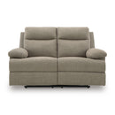  Manufacturer Color_Mocha  -- Side Swipe Reclining Fabric Loveseat IMAGE 3