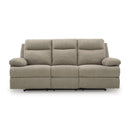  Manufacturer Color_Mocha  -- Side Swipe Stationary Fabric Sofa IMAGE 3