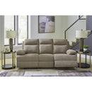  Manufacturer Color_Mocha  -- Side Swipe Stationary Fabric Sofa IMAGE 7
