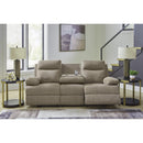  Manufacturer Color_Mocha  -- Side Swipe Stationary Fabric Sofa IMAGE 8
