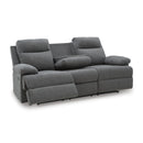  Side-Swipe PC9140689 Reclining Sofa with Drop Down Table IMAGE 2