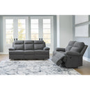  Side-Swipe PC9140689 Reclining Sofa with Drop Down Table IMAGE 9