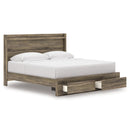  Elbrim PCB2005B7 King Panel Storage Bed IMAGE 2