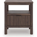  Signature Design by Ashley Pamytta PCB2614-91 One Drawer Night Stand IMAGE 2