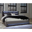  Size_Queen  -- Verishaw Upholstered Panel Bed IMAGE 14