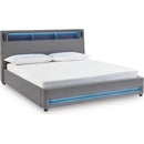  Size_California King  -- Verishaw PCB2721B22 California King Upholstered Bed IMAGE 1