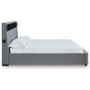 Size_California King  -- Verishaw PCB2721B22 California King Upholstered Bed IMAGE 6