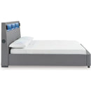  Size_California King  -- Verishaw PCB2721B22 California King Upholstered Bed IMAGE 7