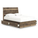  Chirason PCB3367B4 Queen Panel Bed with Storage IMAGE 2