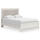  Zuraleus PCB3381B6 Queen Upholstered Panel Bed IMAGE 1