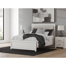  Zuraleus PCB3381B6 Queen Upholstered Panel Bed IMAGE 4