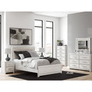  Zuraleus PCB3381B6 Queen Upholstered Panel Bed IMAGE 7