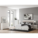  Zuraleus PCB3381B9 King Upholstered Panel Storage Bed IMAGE 7