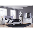  Size_King  -- Jarlee King Upholstered Panel Bed IMAGE 6