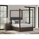  Size_Queen  -- Dilenno Canopy Bed IMAGE 4