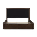  Size_Queen  -- Dilenno Upholstered Panel Bed IMAGE 2